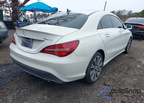 2018 Mercedes-Benz Cla 250 4Matic z USA, uszkodzony, nr VIN WDDSJ4GB7JN517245